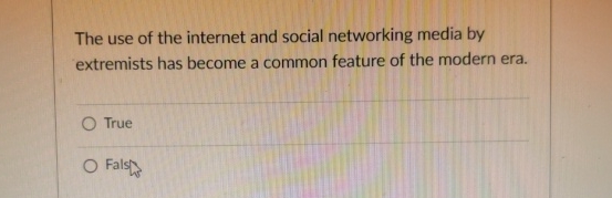 Solved The use of the internet and social networking media | Chegg.com
