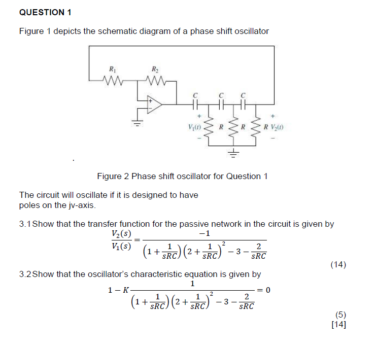 Solved QUESTION 1Figure 1 ﻿depicts the schematic diagram of | Chegg.com