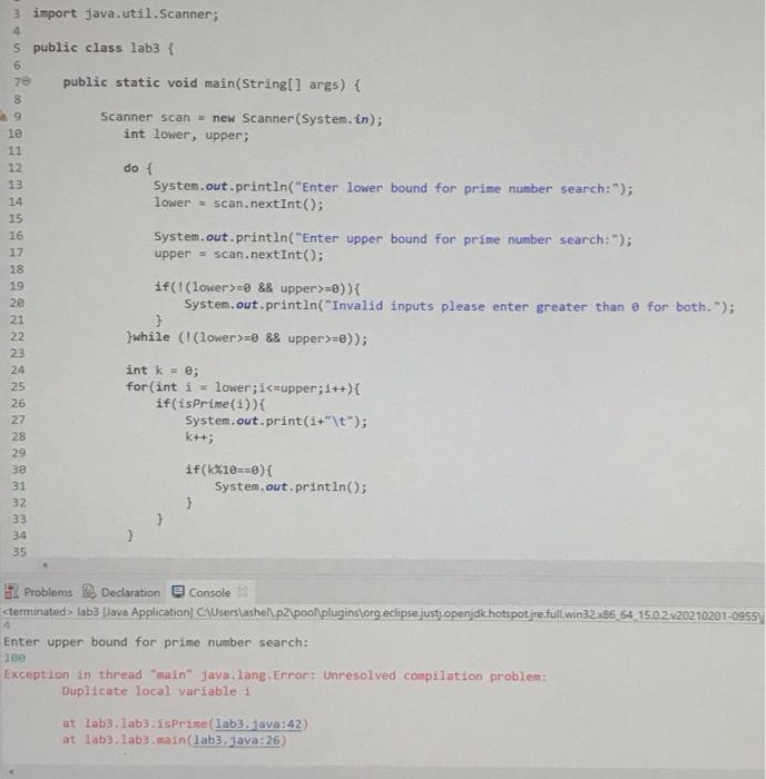 Solved Prompt: Write a program that prompts the user to | Chegg.com