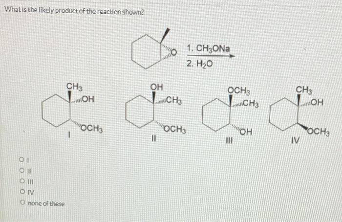 solved-what-is-the-expected-product-of-the-reaction-shown-chegg