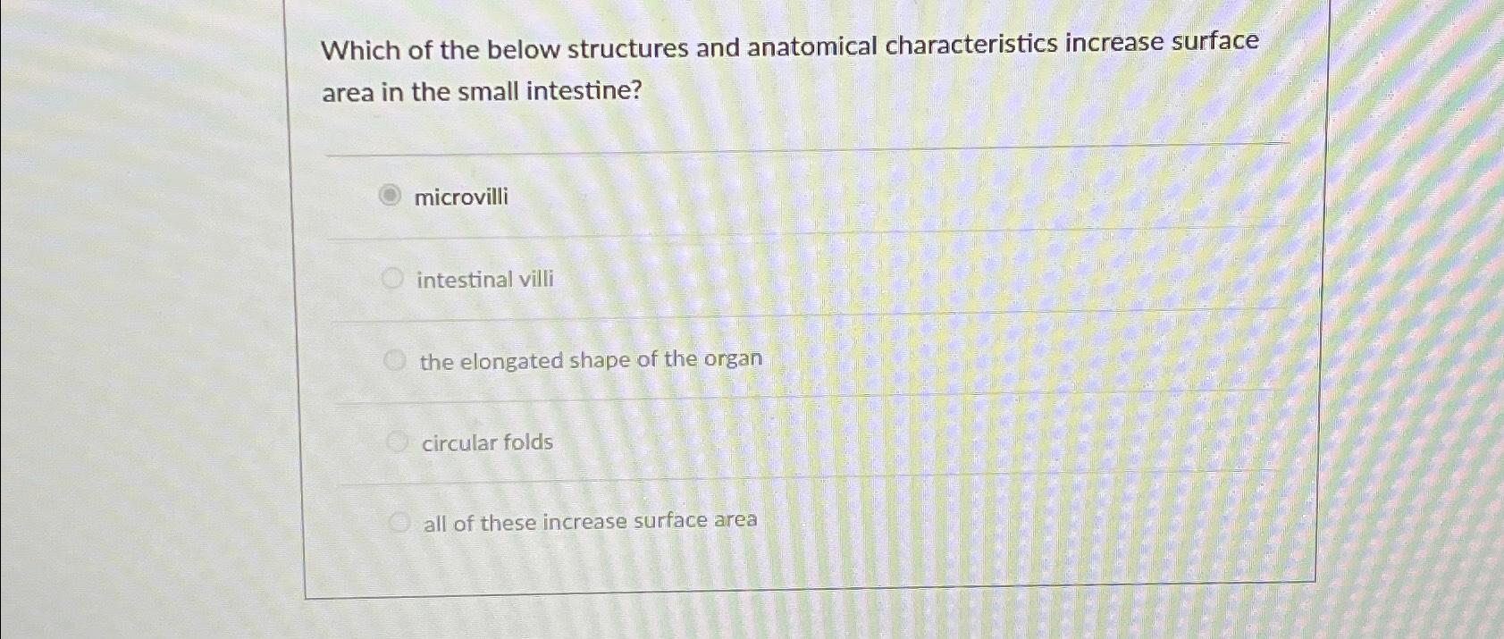 Solved Which of the below structures and anatomical Biology Diagrams