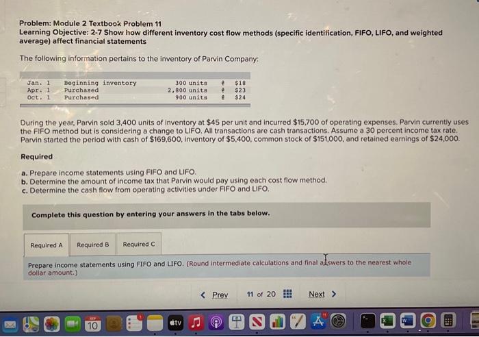 Solved Problem: Module 2 Textbook Problem 11 Learning | Chegg.com