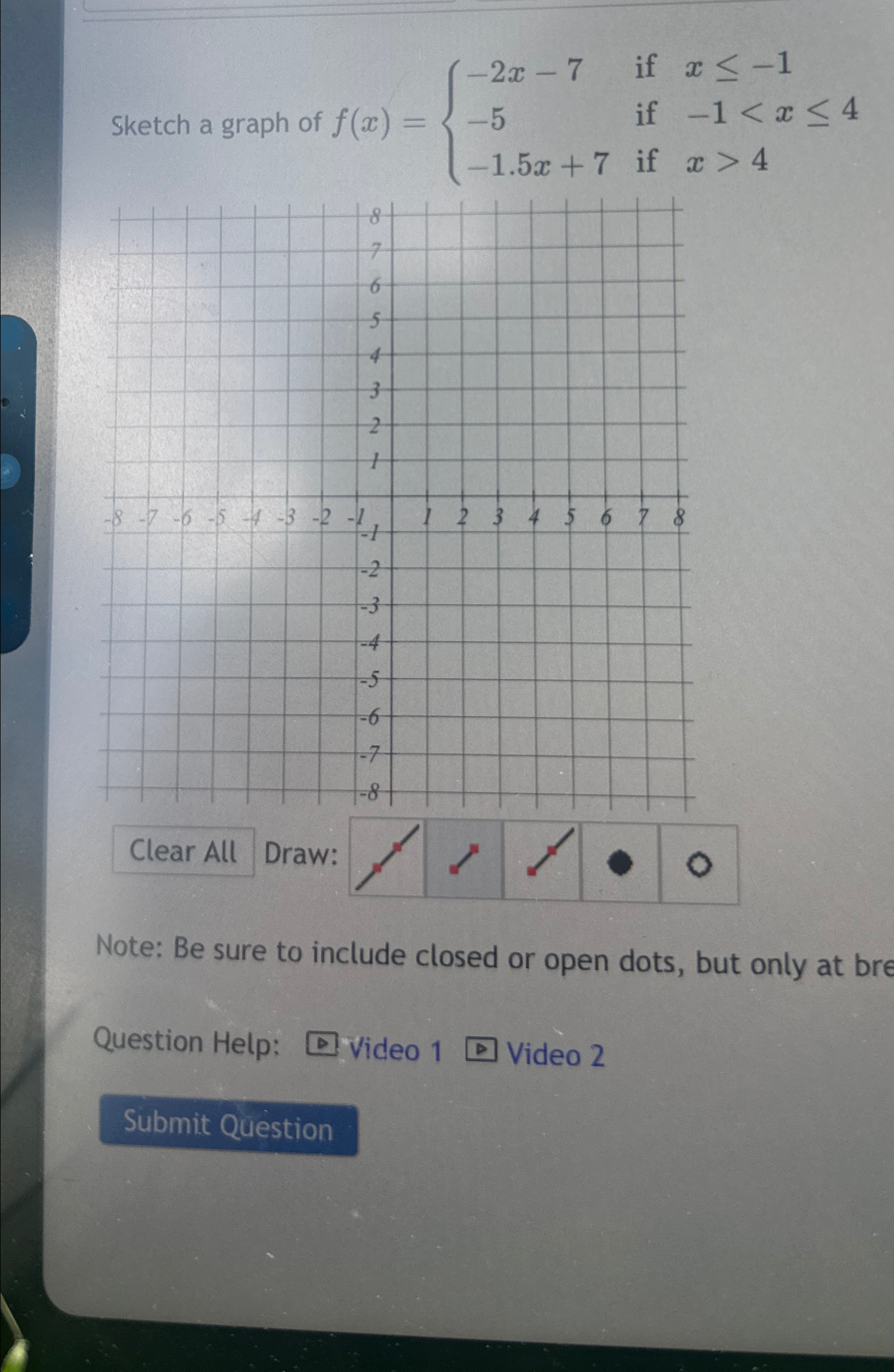 Solved Sketch a graph of | Chegg.com