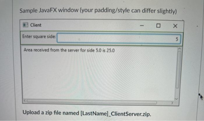 Solved Create a simple Client/Server program that calculates | Chegg.com