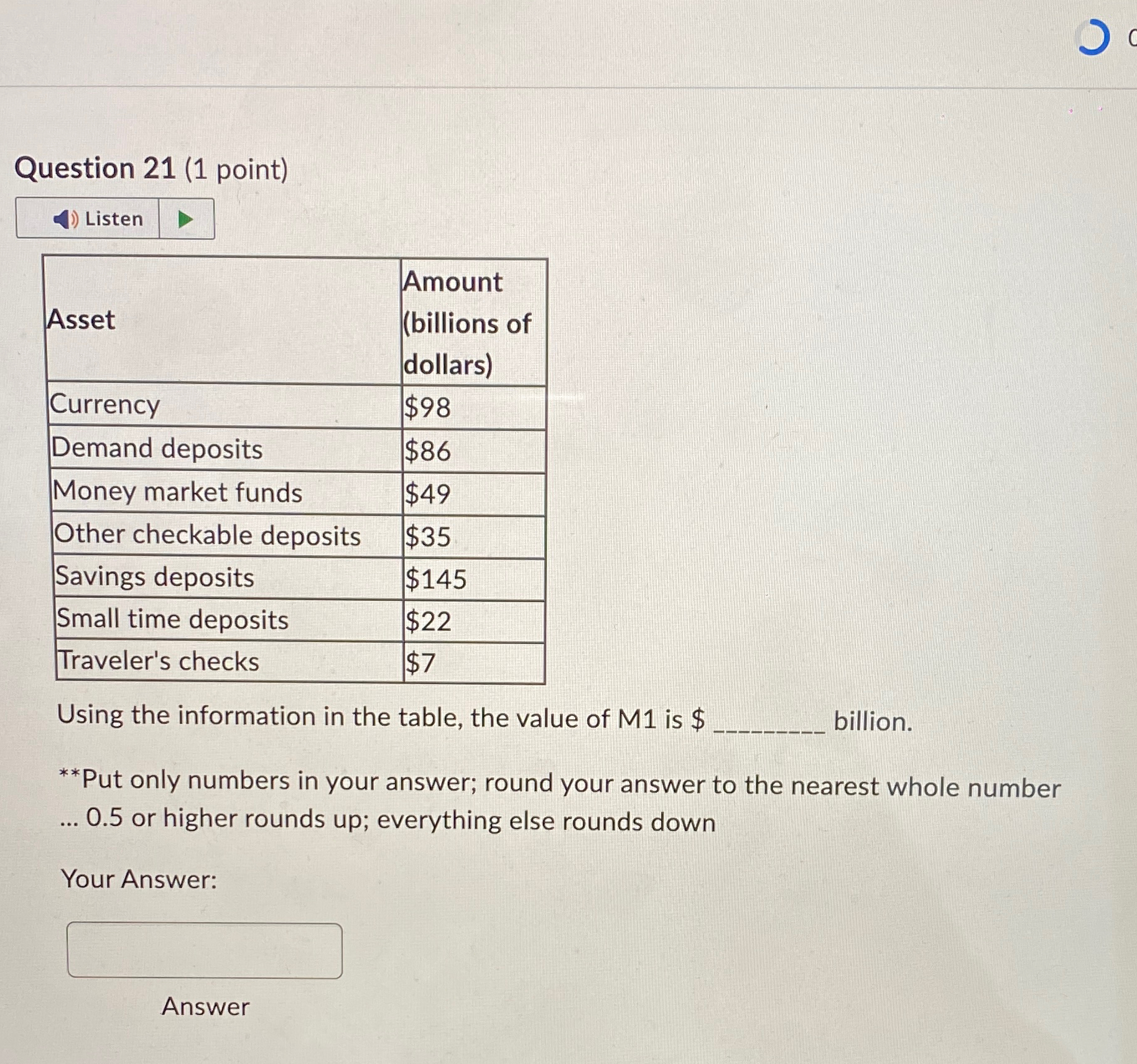 Solved Question 21 (1 | Chegg.com