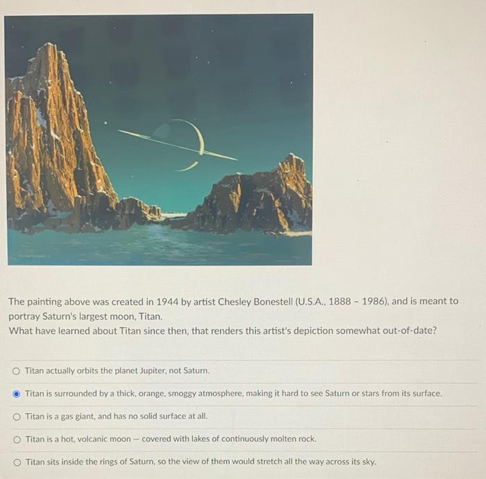 Solved The painting above was created in 1944 by artist