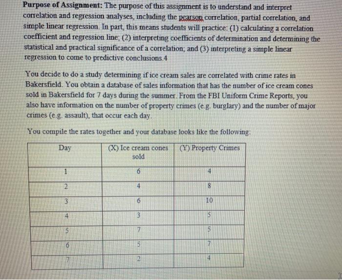 assignment module 9 coefficient of correlation