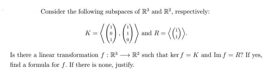 Solved Linear Algebra | Chegg.com