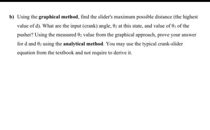 Question 3 Figure 4 (not to scale) shows a mechanism | Chegg.com