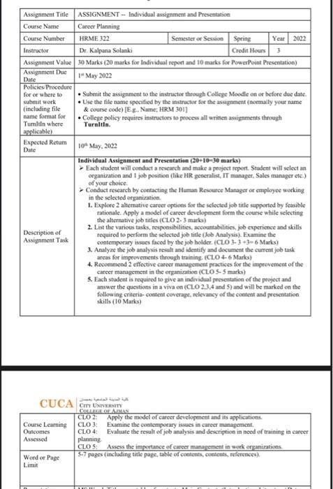 meaning of title assignment