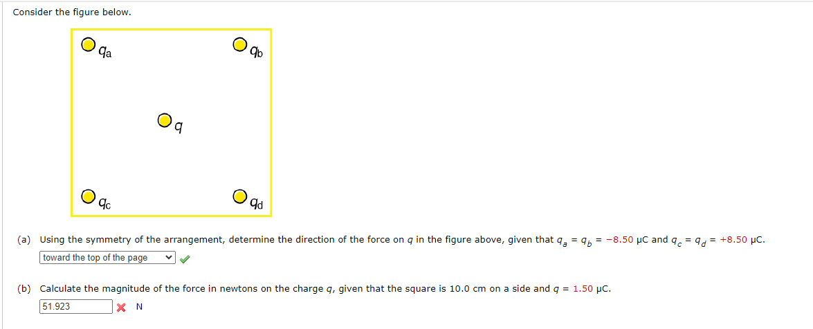 Solved Consider the figure below.(a) ﻿Using the symmetry of | Chegg.com