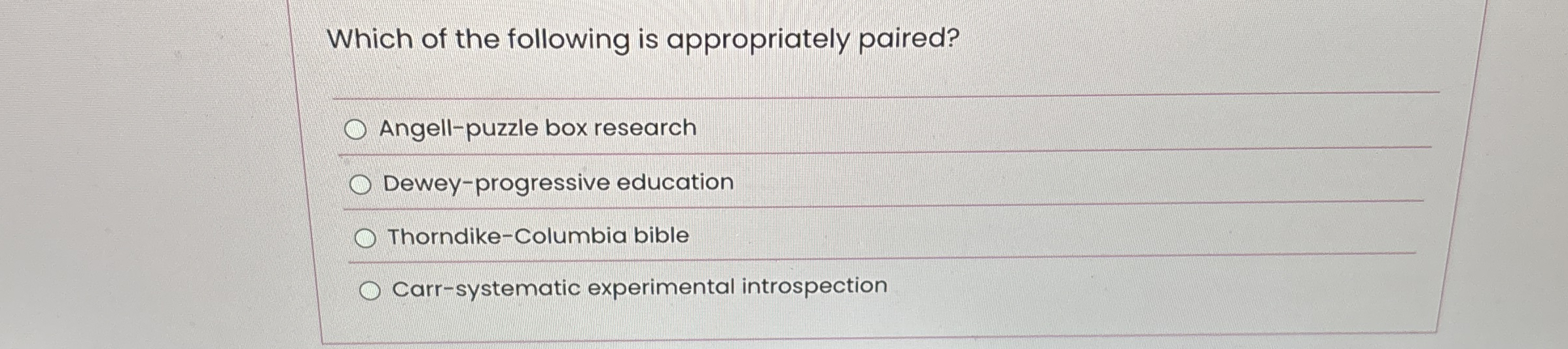 Solved Which of the following is appropriately | Chegg.com