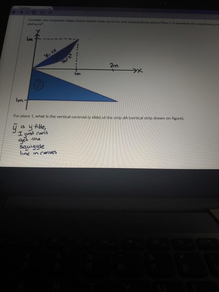 Solved is Consider the composite shape shown below made up | Chegg.com