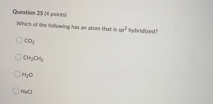 Solved Question 21 4 Points Given The Lewis Structure Chegg Com