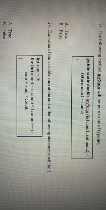 Solved Could You Please Answer All These And Explain How You | Chegg.com