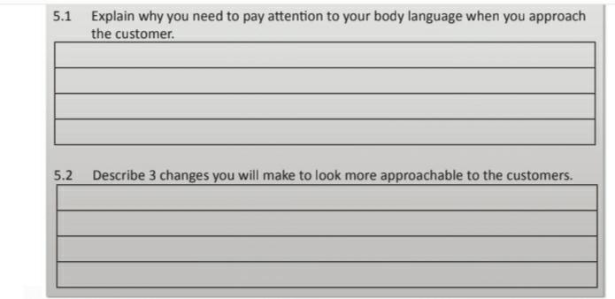 Solved 5.1 ﻿Explain why you need to pay attention to your | Chegg.com
