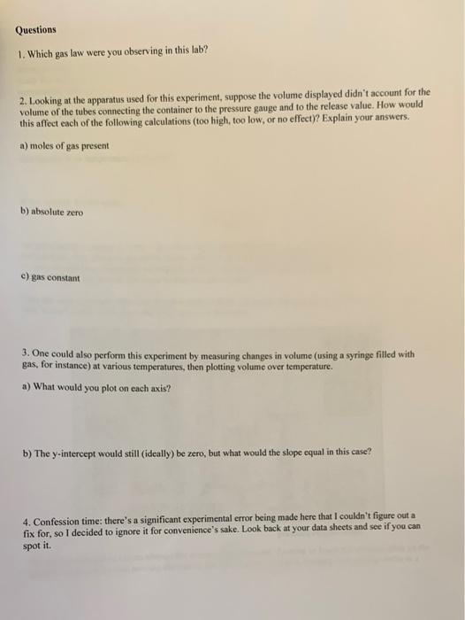 Solved this is a lab experiment. I attached all parts for | Chegg.com