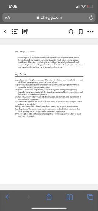 Solved read 6.2's exercise and then answer the question for | Chegg.com