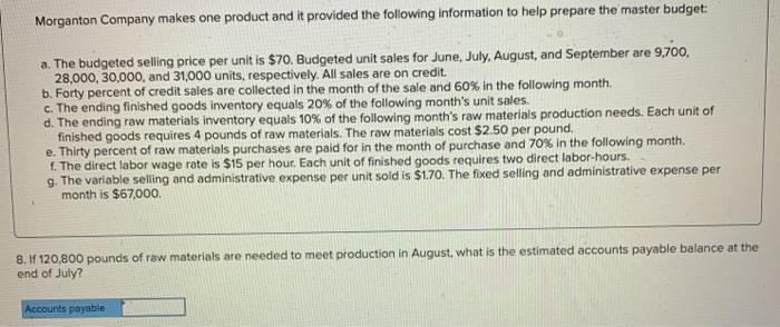 solved-morganton-company-makes-one-product-and-it-provided-chegg