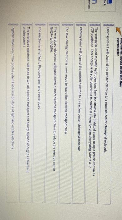Solved please the following steps in the correct order to | Chegg.com