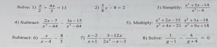 Solved Can 1 2 3 4 5 6 7 And 8 Be Answered With Steps Chegg