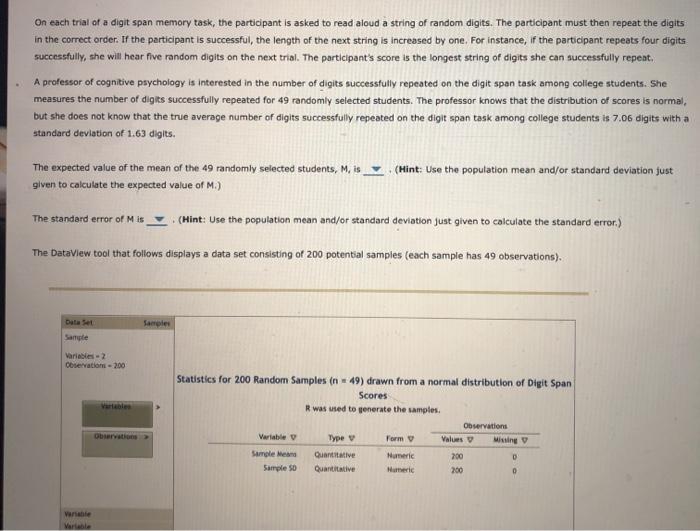 solved-the-expected-value-of-the-mean-of-the-49-randomly-chegg