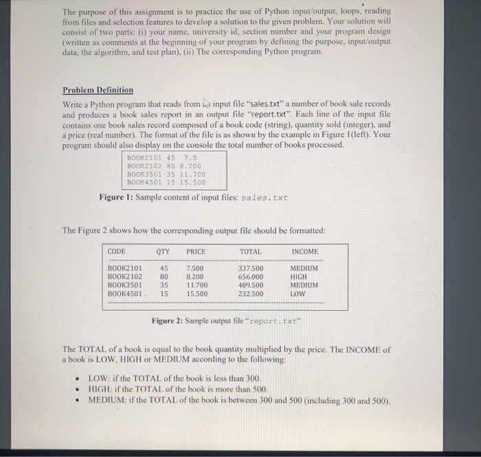 Solved The purpose of this assignment is to practice the use | Chegg.com