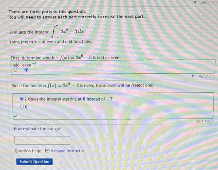 Solved There are three parts to this question. You will need | Chegg.com