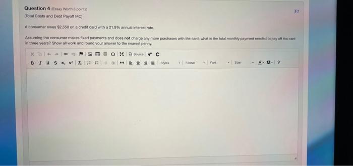 Solved Question 3 Multiple Choice Worth 3 points) (Total | Chegg.com