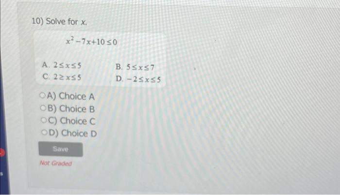 Solved In The Following Problems, Solve Each Inequality. | Chegg.com