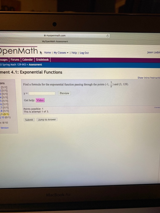 Solved Myopenmath Com MyOpen Math Assessment Help Log Out Chegg Com   Image 