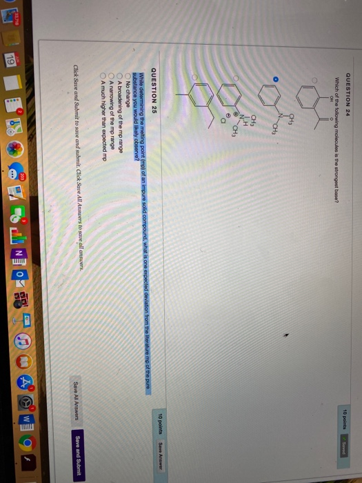 Solved 10 points Surved QUESTION 24 Which of the following | Chegg.com