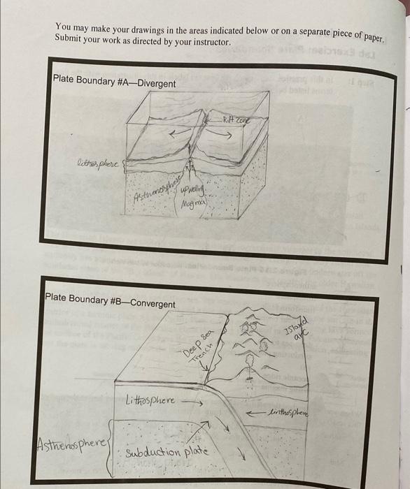 Solved Lab Exercise Plate Boundaries nstructions Step 1 In