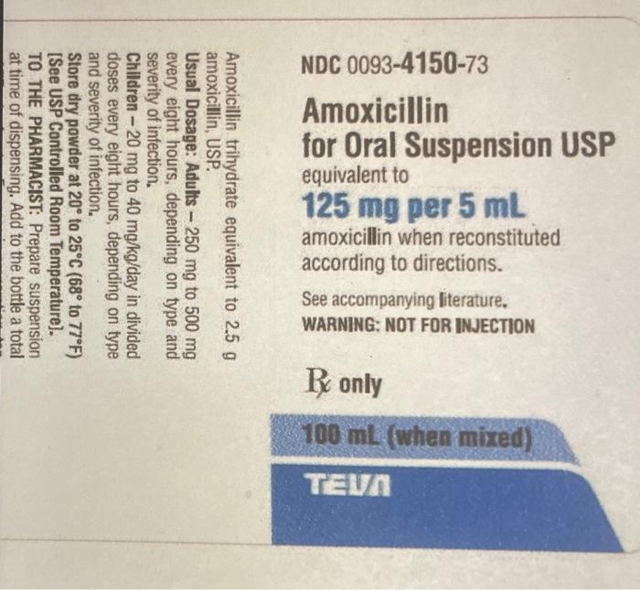 Solved The drug in the label below comes as a dry powder to | Chegg.com