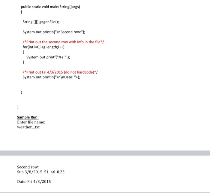 Solved Problem 1-Fix code Submit a working program called: | Chegg.com