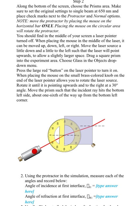 Solved Name: (type Answer Here) Virtual Lab - Reflection & | Chegg.com