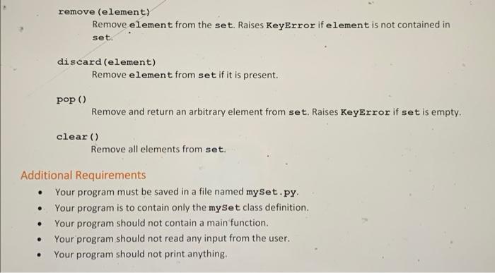 Solved For this assignment you are to write class called | Chegg.com