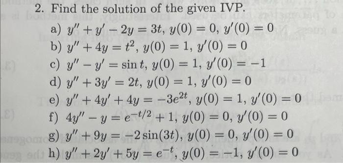 Solved for part 2 please complete only questions b and h.for | Chegg.com