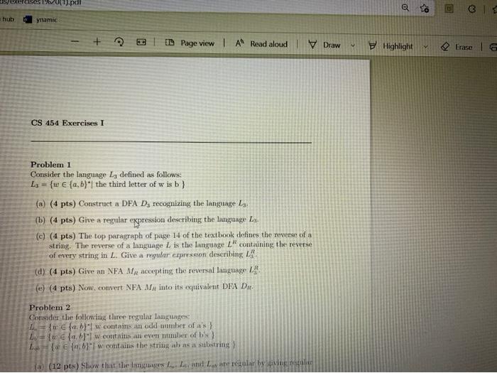 Solved 20K/Download/rcises 1920(1).pd! le D Paghub yan 3 ID | Chegg.com