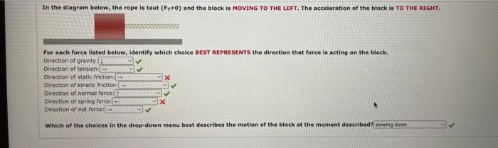 Solved In the diagram below, the rope is taut (FT+0) and the | Chegg.com
