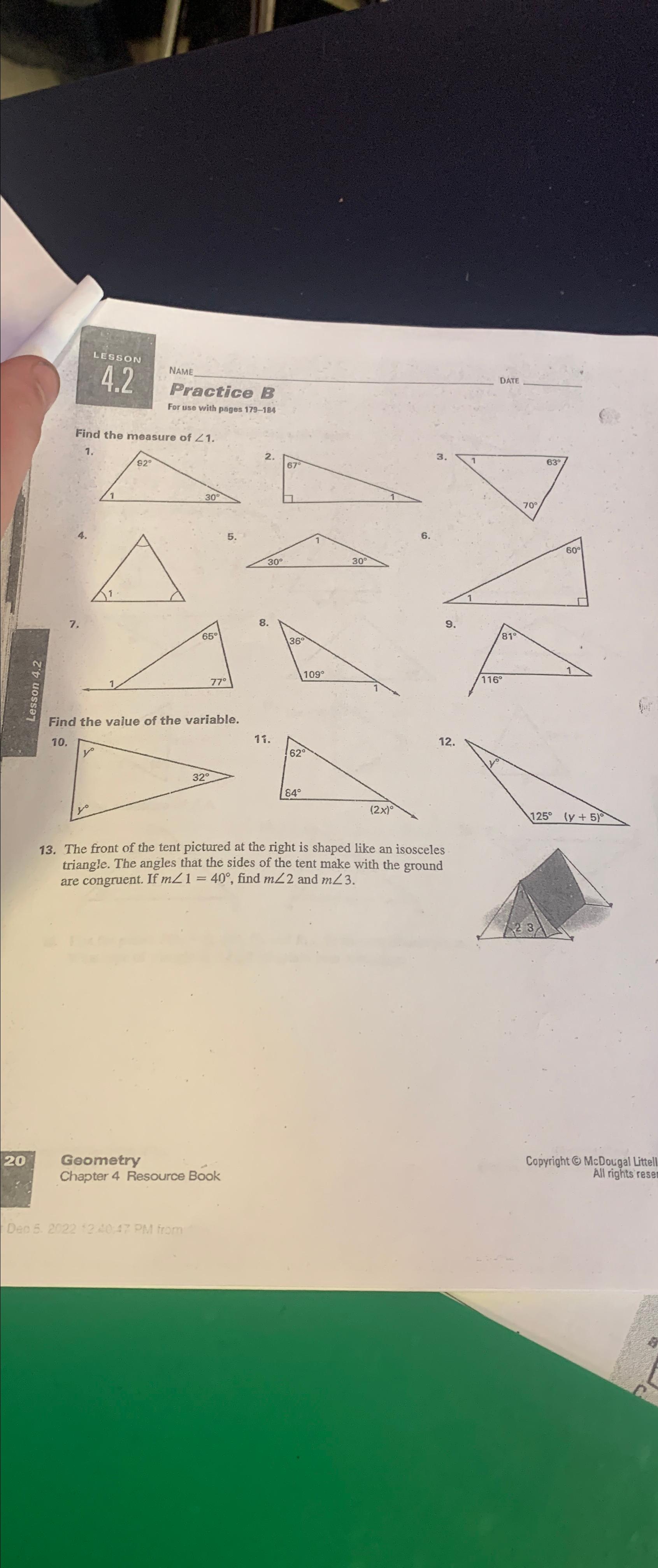 Solved 4.2 ﻿practes B | Chegg.com