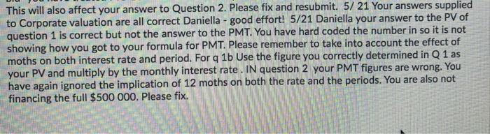 Solved please solve and answer Q 1b, with formulas and | Chegg.com