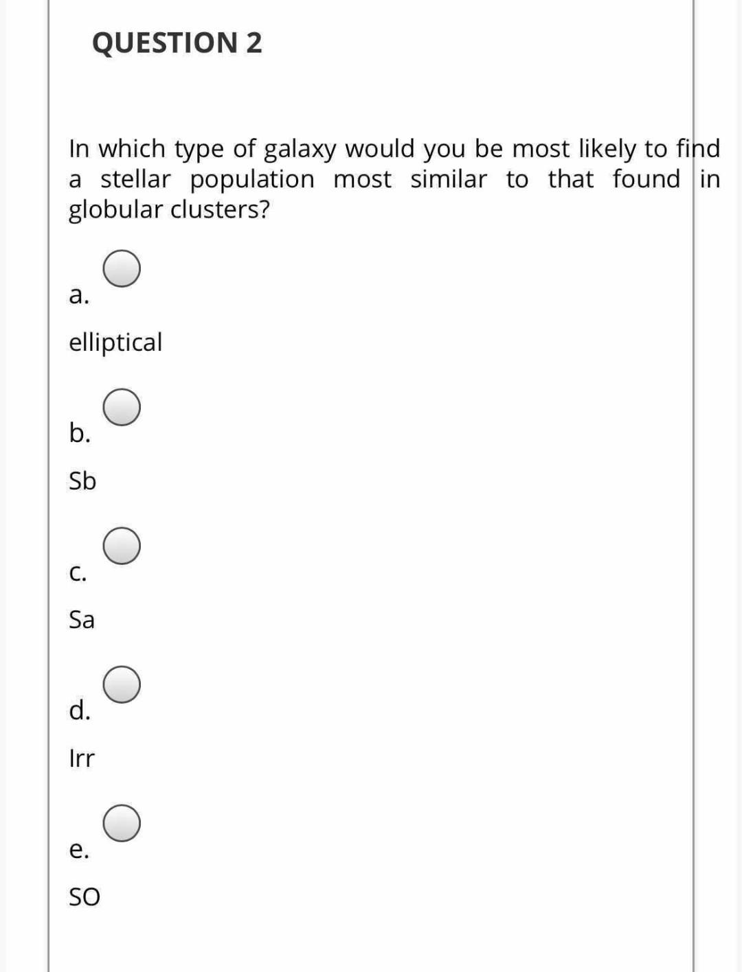 Solved QUESTION 1 Among other things, quasars are all | Chegg.com