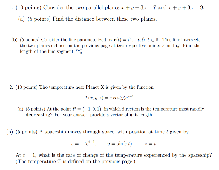 Solved Please solve problems and show all steps!Use the | Chegg.com
