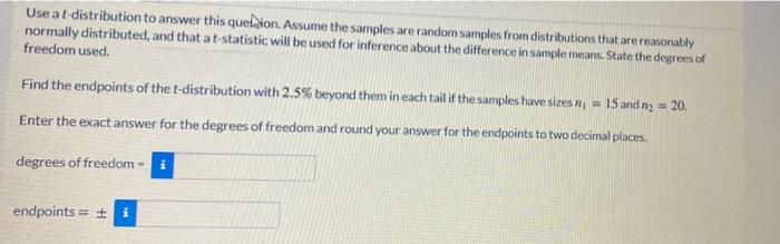 Solved Use a t-distribution to answer this question. Assume | Chegg.com