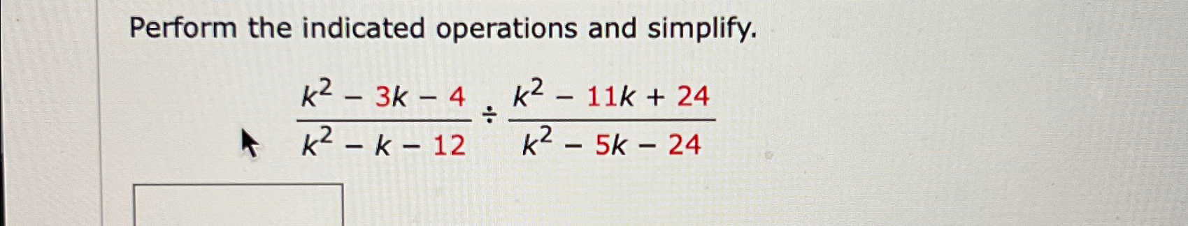 Solved Perform the indicated operations and | Chegg.com