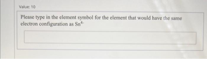 Solved Please write the abbreviated electron configuration | Chegg.com