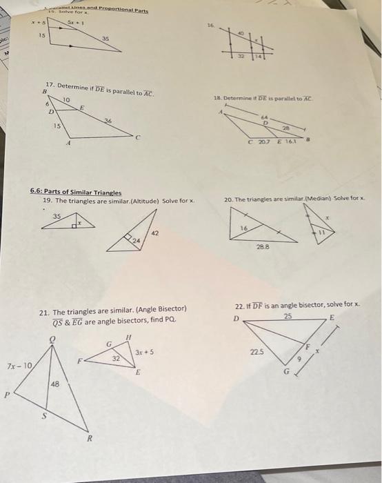 Solved LT 6 - Angles of Elevation and Depression Homework 1. | Chegg.com