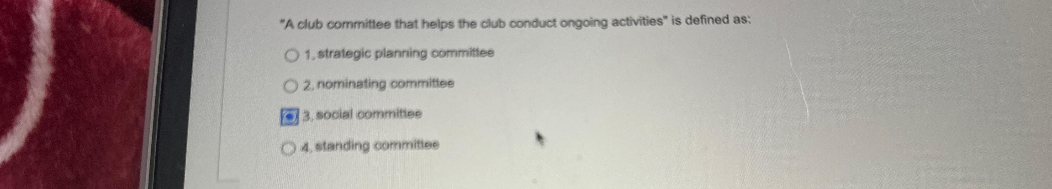 solved-a-club-committee-that-helps-the-club-conduct-ongoing-chegg