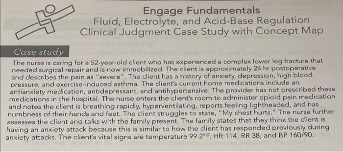 Solved Engage Fundamentals Fluid Electrolyte And Acid Base Chegg Com